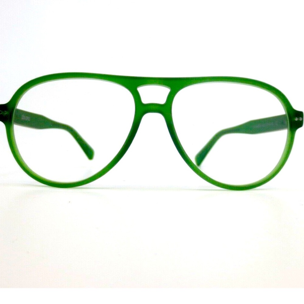 Look Optics Liam/LK50B +2.0 bottle green reader glasses NEW. NEVER WORN!